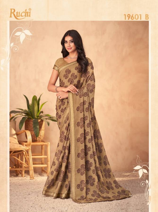Chandni 3rd Edition Ruchi Wholesale Daily Wear Sarees Catalog